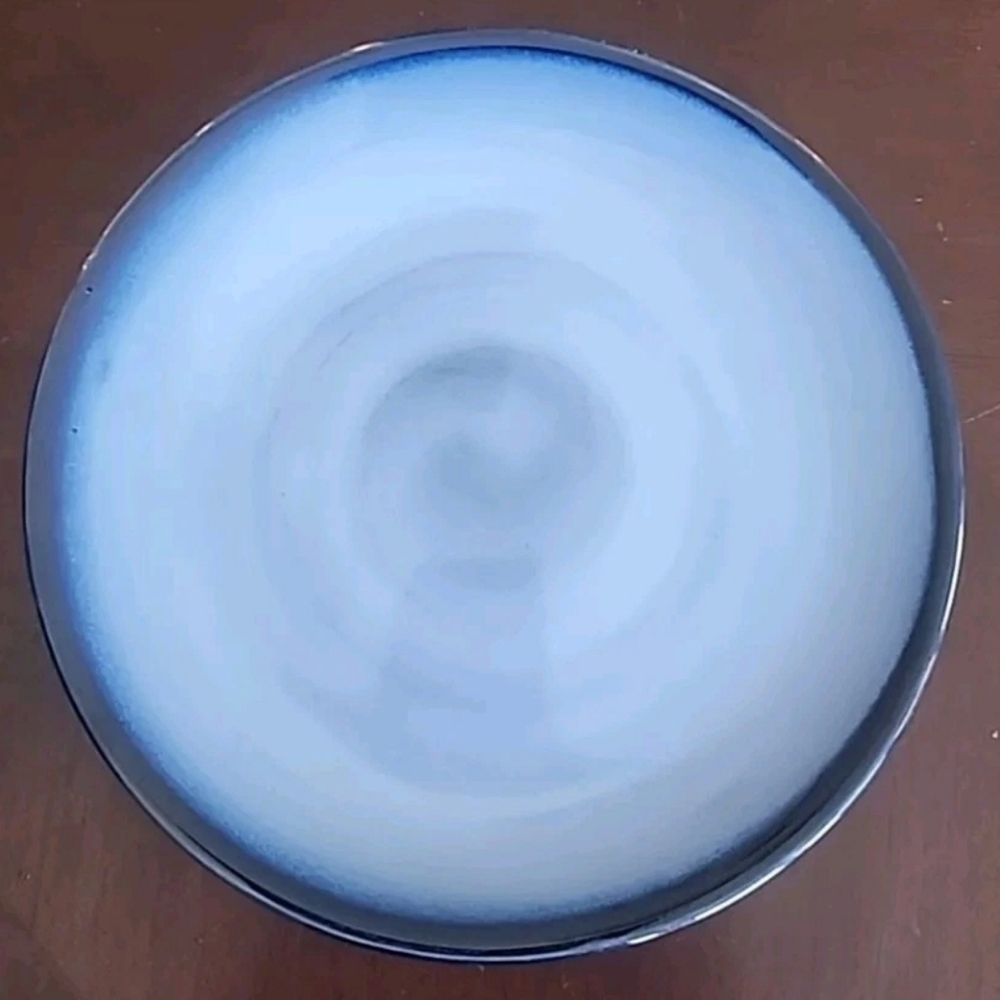 Sango Nova Blue Stoneware Individual 7" Salad Dessert Luncheon Plate Blue